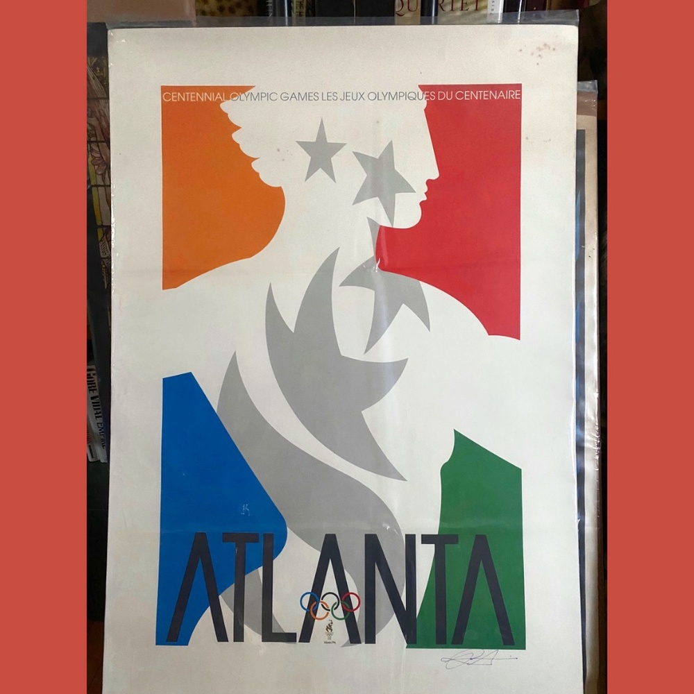 Atlanta Olympics 1996 (Special Edition Signed Silkscreen) - Centennial Olympic